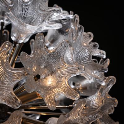 Paolo Venini Murano Glass Chandelier by Paolo Venini Italy 1960s