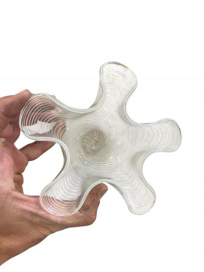Paolo Venini Small decorative Murano glass vase attributed to Paolo Venini
