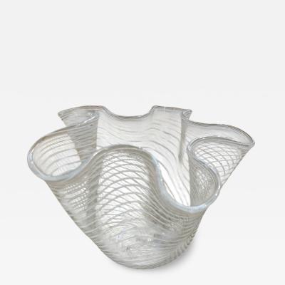 Paolo Venini Small decorative Murano glass vase attributed to Paolo Venini