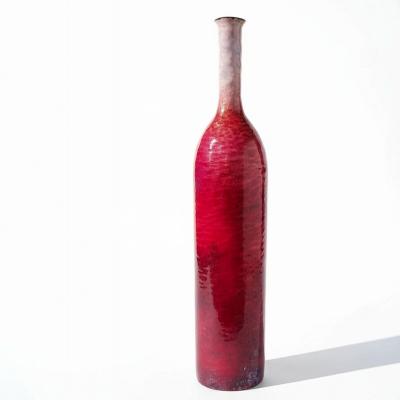 Paolo de Poli 1905 1996 Enamelled Copper Bottiglia Italy