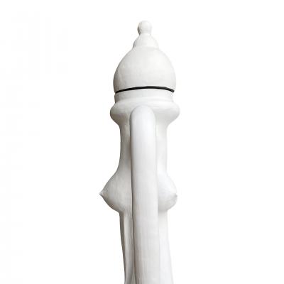 Papin Lucadamo Amphora Sculpture with Vulva by Papin Lucadamo