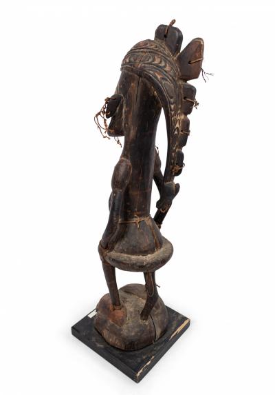 Papua New Guinean Polychromed Carved Figure