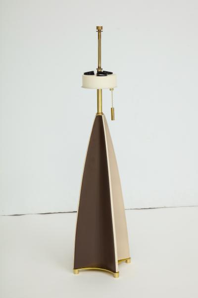 Parabolic Fin Table lamp by Gerald Thurston for Lightolier 