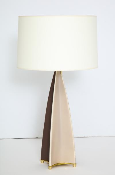 Parabolic Fin Table lamp by Gerald Thurston for Lightolier 