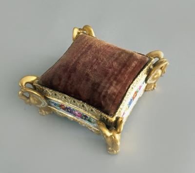 Paris Porcelain Pin Cushion