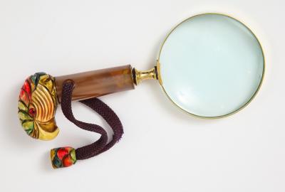 Parrot Handled Magnifying Glass