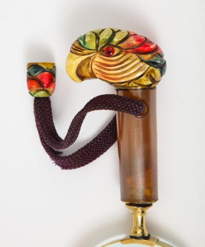 Parrot Handled Magnifying Glass