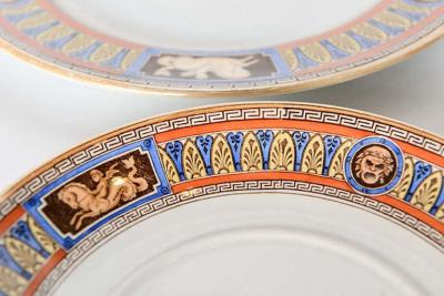 Partial Dinner Service of Mintons Dinnerware 19th Century