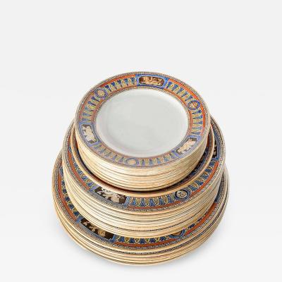Partial Dinner Service of Mintons Dinnerware 19th Century