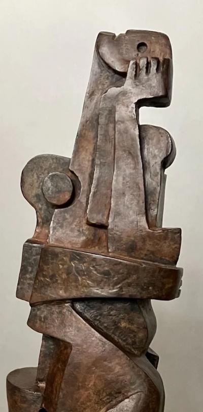 Pascal Jarrion Pascal Jarrion The Oath Limited Edition Cubist Bronze Sculpture