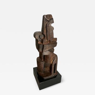 Pascal Jarrion Pascal Jarrion The Oath Limited Edition Cubist Bronze Sculpture