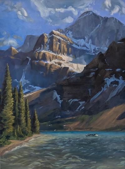 Pascale Robinson Bow Lake Boating