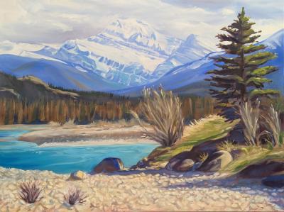 Pascale Robinson Edith Cavell Over the Athabasca River