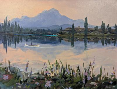 Pascale Robinson JPL Smoky Sunset