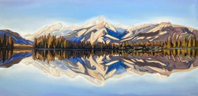 Pascale Robinson Lac Beauvert Reflection