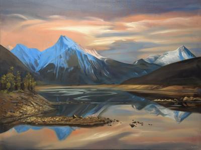 Pascale Robinson Medicine Lake Sunset