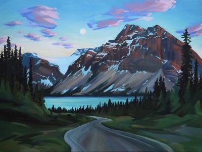 Pascale Robinson Road to Bow Lake