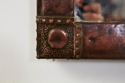Patinated Copper Mirror