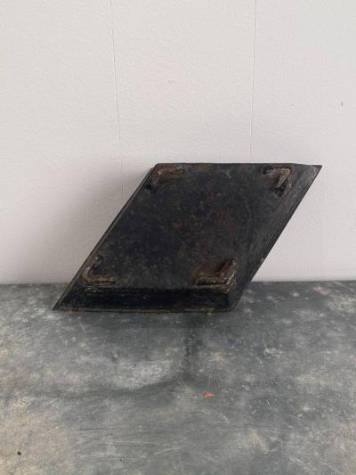 Patinated Metal Diamond Shaped Censor Japan 19th Century