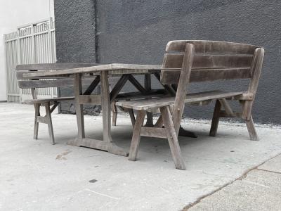 Patio Table Benches by Jensen Jarrah Made in Australia