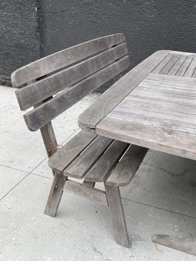 Patio Table Benches by Jensen Jarrah Made in Australia