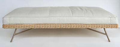 Patricia Anastassiadis Artefacto Indiana Leather Bench by Patricia Anastassiadis