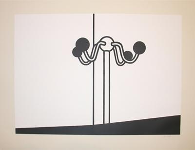 Patrick Caulfield Coat Stand 1973