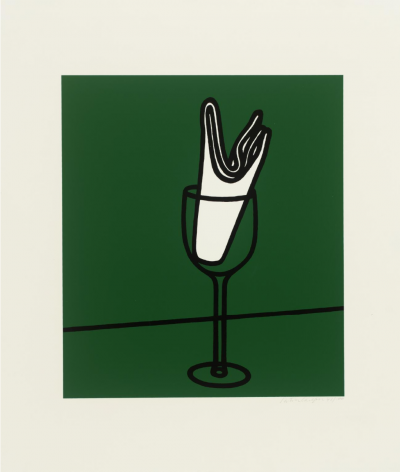 Patrick Caulfield Jules Laforgue Her handkerchief swept me along the Rhine Edition C 1973