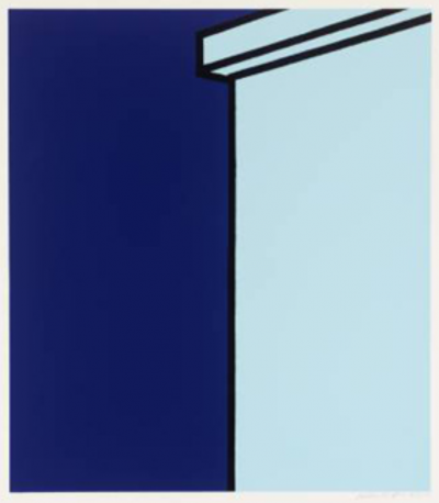 Patrick Caulfield Making Circles on park lagoons Edition C 1973