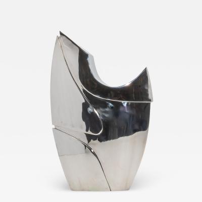 Patrick Coard Modern Abstract Sculpture in Stainless Steel by Patrick Coard Paris