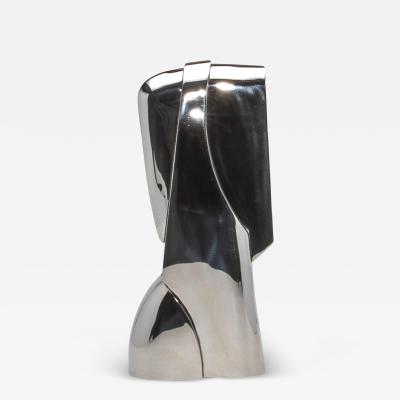 Patrick Coard Modern Abstract Sculpture in Stainless Steel by Patrick Coard Paris
