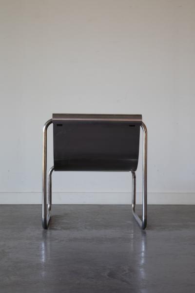 Patrick Gingembre Armchair and Ottoman by Patrick Gingembre France 1970s