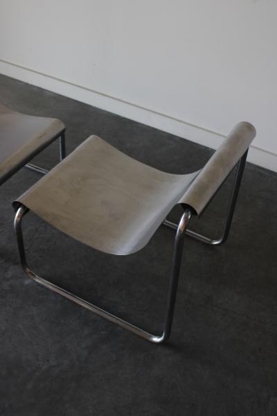 Patrick Gingembre Armchair and Ottoman by Patrick Gingembre France 1970s