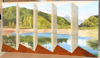 Patrick Hughes Pleasure Island