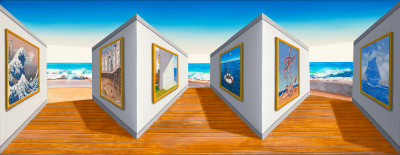 Patrick Hughes SEA VIEWS BY PATRICK HUGHES