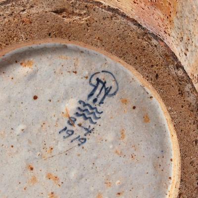 Patrick Nordstrom Monumental Stoneware Floor Vase by Patrick Nordstrom