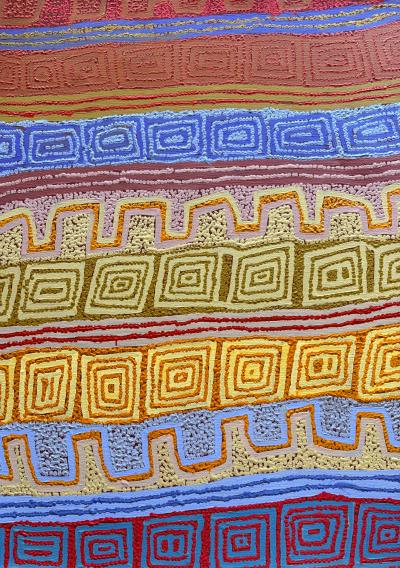 Patrick Tjungurrayi Aboriginal Contemporary Painting Tingari by Patrick Tjungurrayi Provenance