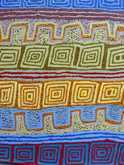 Patrick Tjungurrayi Aboriginal Contemporary Painting Tingari by Patrick Tjungurrayi Provenance