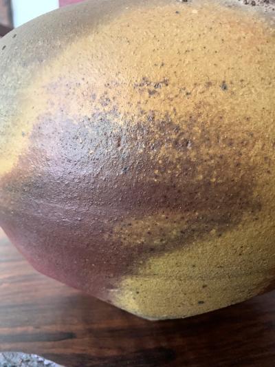 Paul Chaleff Wood fired Ceramic Jar Paul Chaleff
