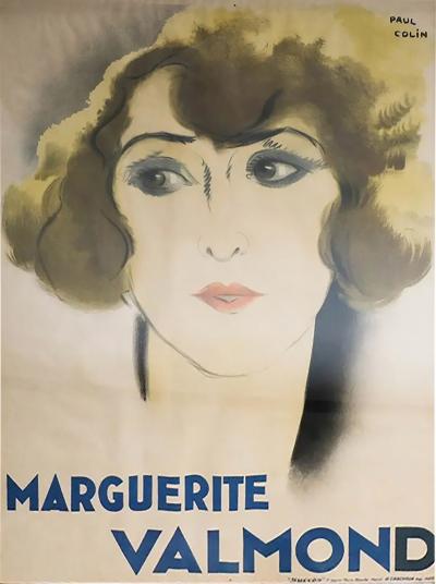 Paul Colin Original French Art Deco Period Poster by Paul Colin 1928