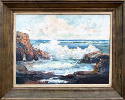 Paul Daugherty Crashing Surf Carmel California 
