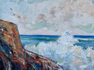 Paul Daugherty Crashing Surf Carmel California 