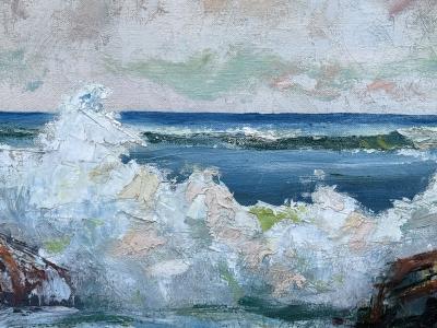 Paul Daugherty Crashing Surf Carmel California 