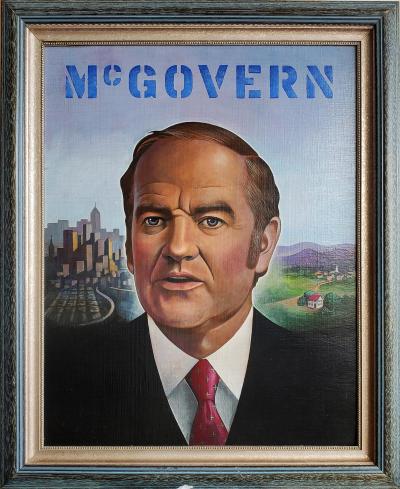 Paul Davis George McGovern Presidential Campaign Alt Che Guevara Poster Artist 1972