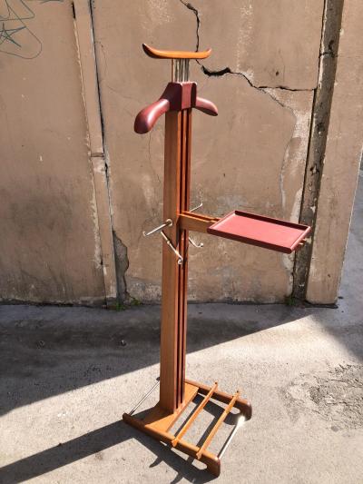 Paul Dupr Lafon 1970s valet or coat rack by Paul Dupre Lafon for Herm s