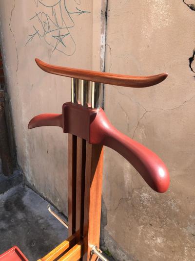 Paul Dupr Lafon 1970s valet or coat rack by Paul Dupre Lafon for Herm s