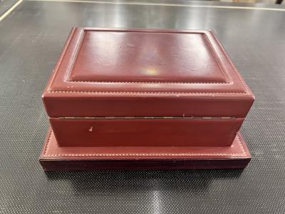 Paul Dupr Lafon Paul Dupre Lafon for Hermes Stitched Leather Box