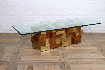 Paul Evans A Fantastic and Rare Cityscape Coffee Table by Paul Evans