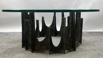 Paul Evans Bronze Stalagmite Coffee Cocktail Table