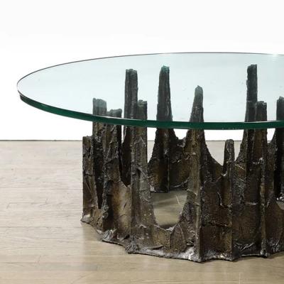 Paul Evans Bronze Stalagmite Coffee Cocktail Table